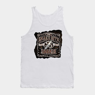 Snake Bite Hot Rod Garage Tank Top